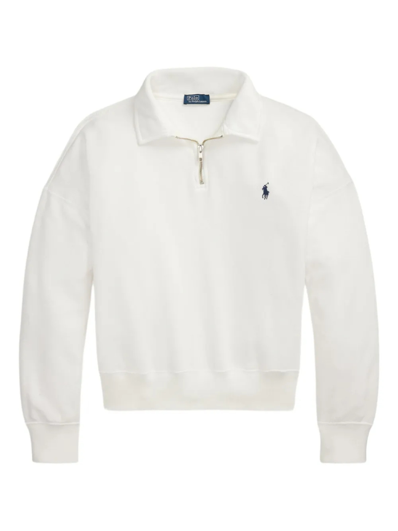 

Polo Ralph Lauren толстовка из смесового хлопка, белый