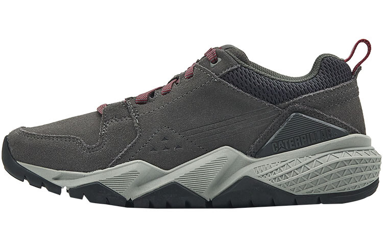 

Кроссовки CAT Lifestyle Shoes Unisex Low-top Dark Grey/burgundy, темно-серый