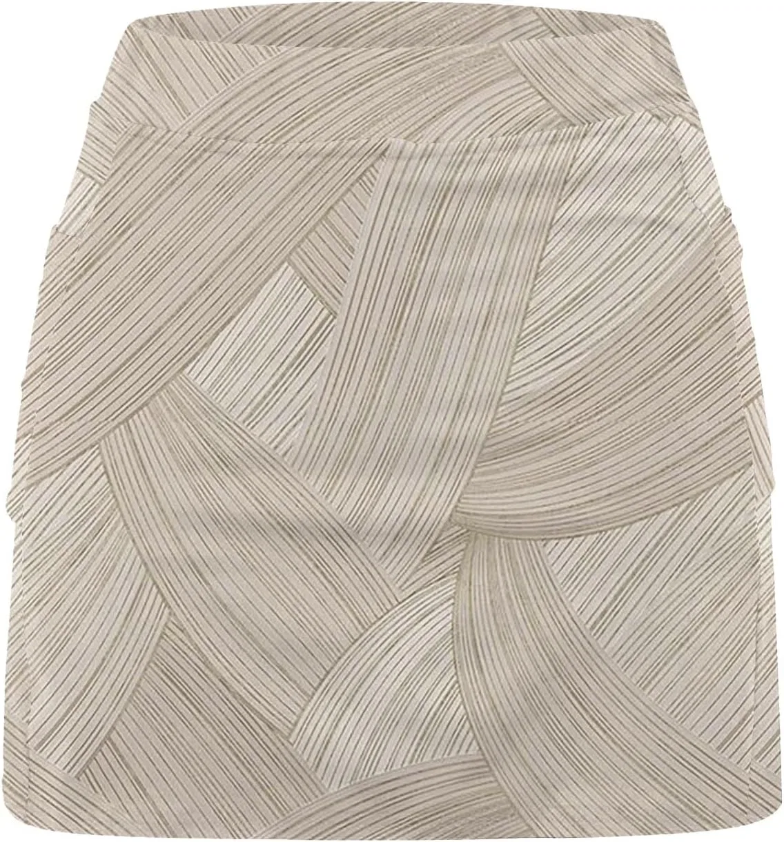 Юбка-шорты женская Athletic Skort с принтом, бренд Generic, цвет 12-beige — фото 4