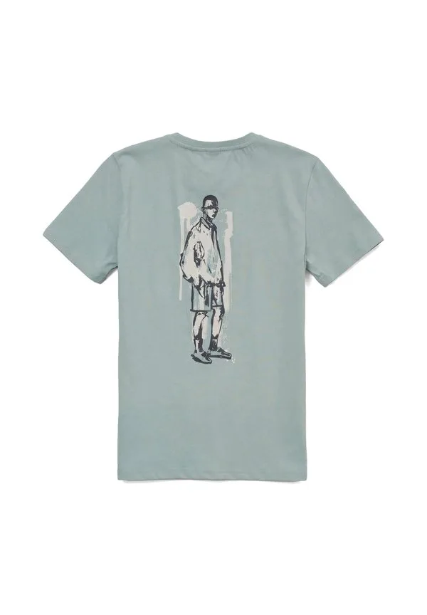 Футболка с принтом Antony Morato, Light Blue — фото 4
