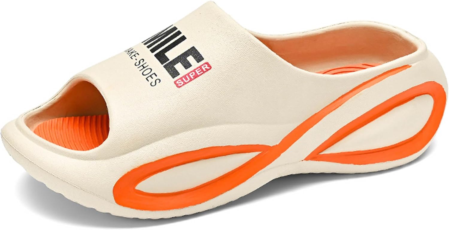 

Мужские и женские летние дышащие пляжные водные туфли, легко ухаживать, для бассейна, спорта, прогулок в парке, сандалии, домашние нескользящие туфли для душа, для дома, сада и повседневной носки Wurmiuhd, коричневый