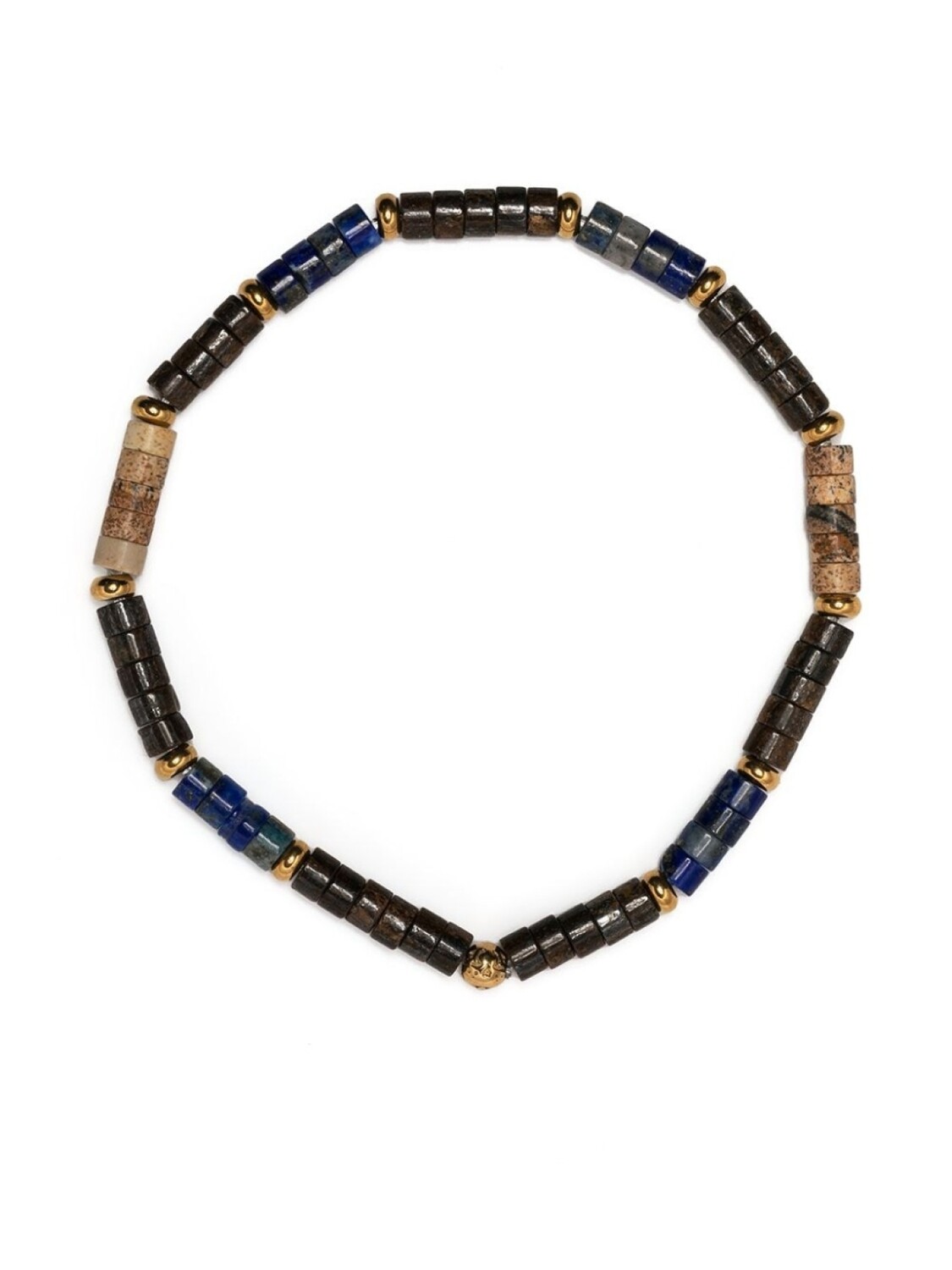 

Браслет из бусин Nialaya Jewelry, коричневый
