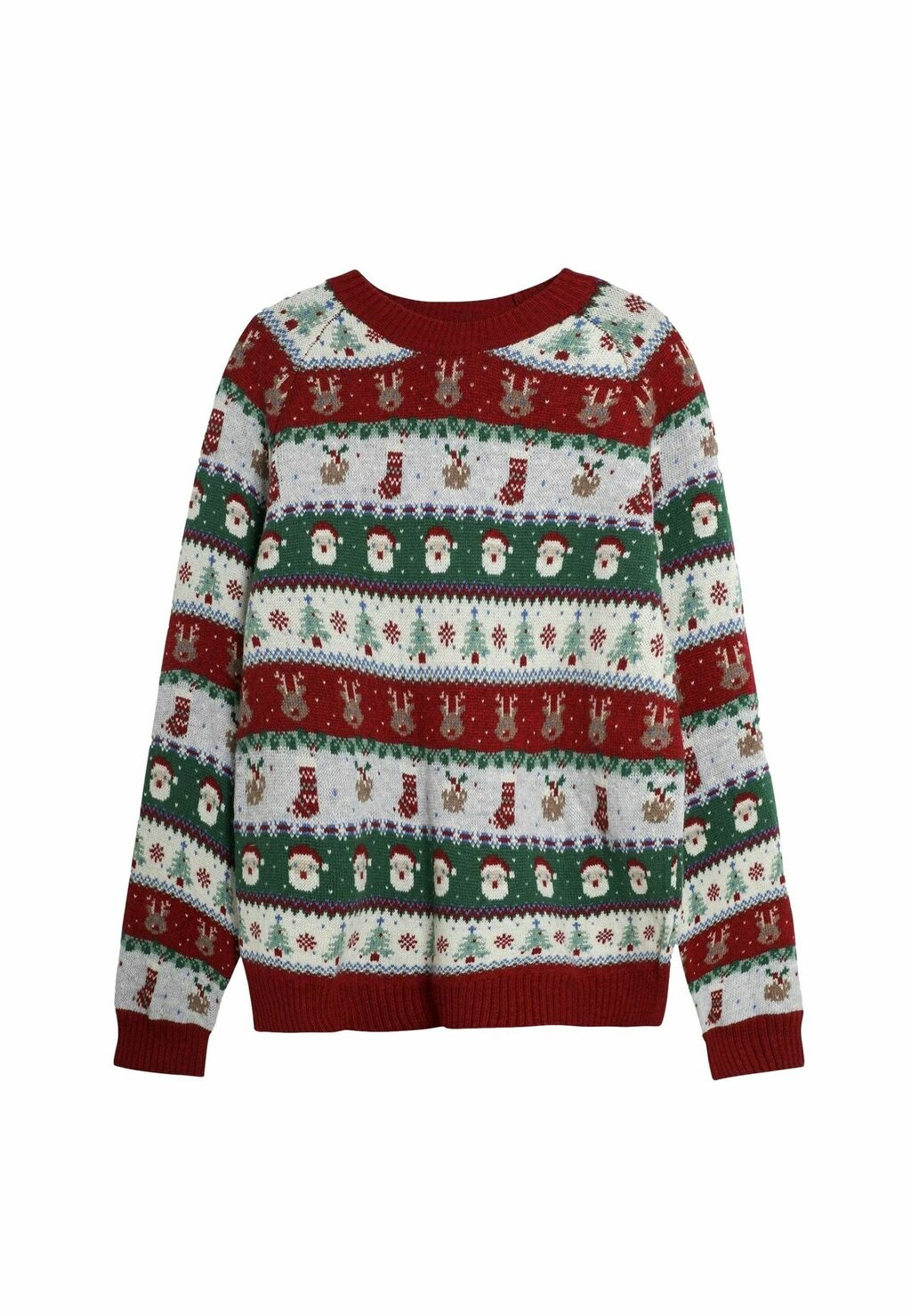 

Джемпер FESTIVE FRIENDS FAIR ISLE REGULAR FIT JoJo Maman Bébé, красный