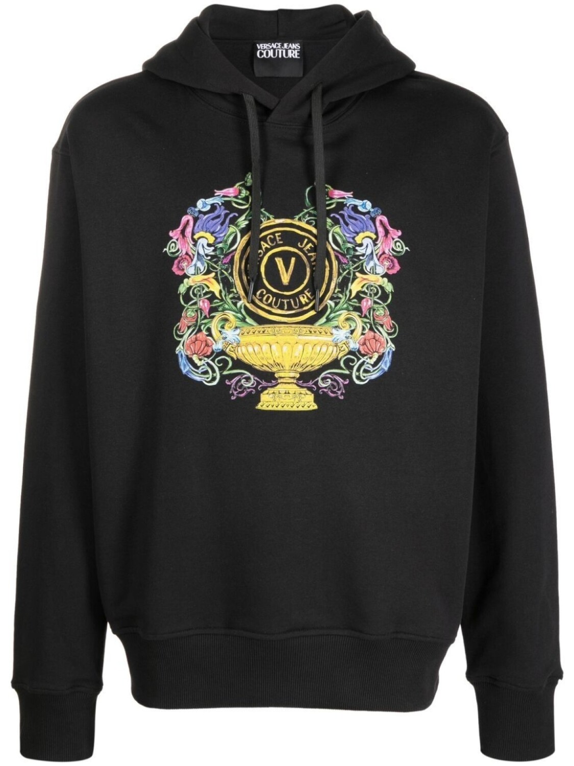 

Versace Jeans Couture худи с логотипом, черный