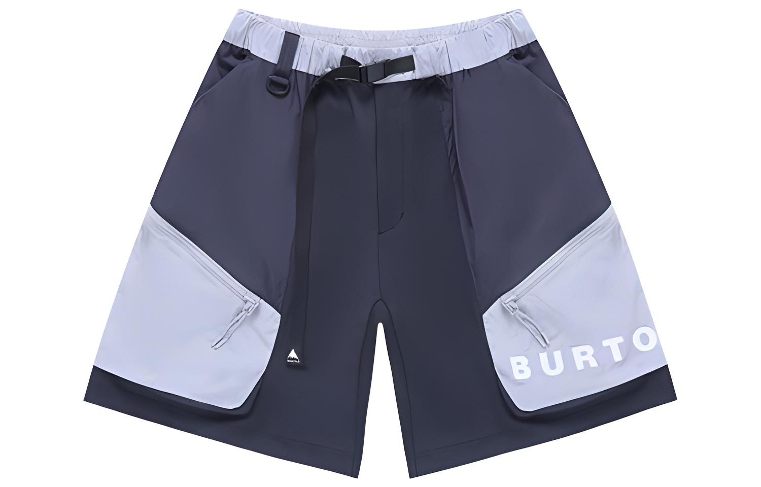 

BURTON Шорты Aizawa Casual мужские черный серый цвет