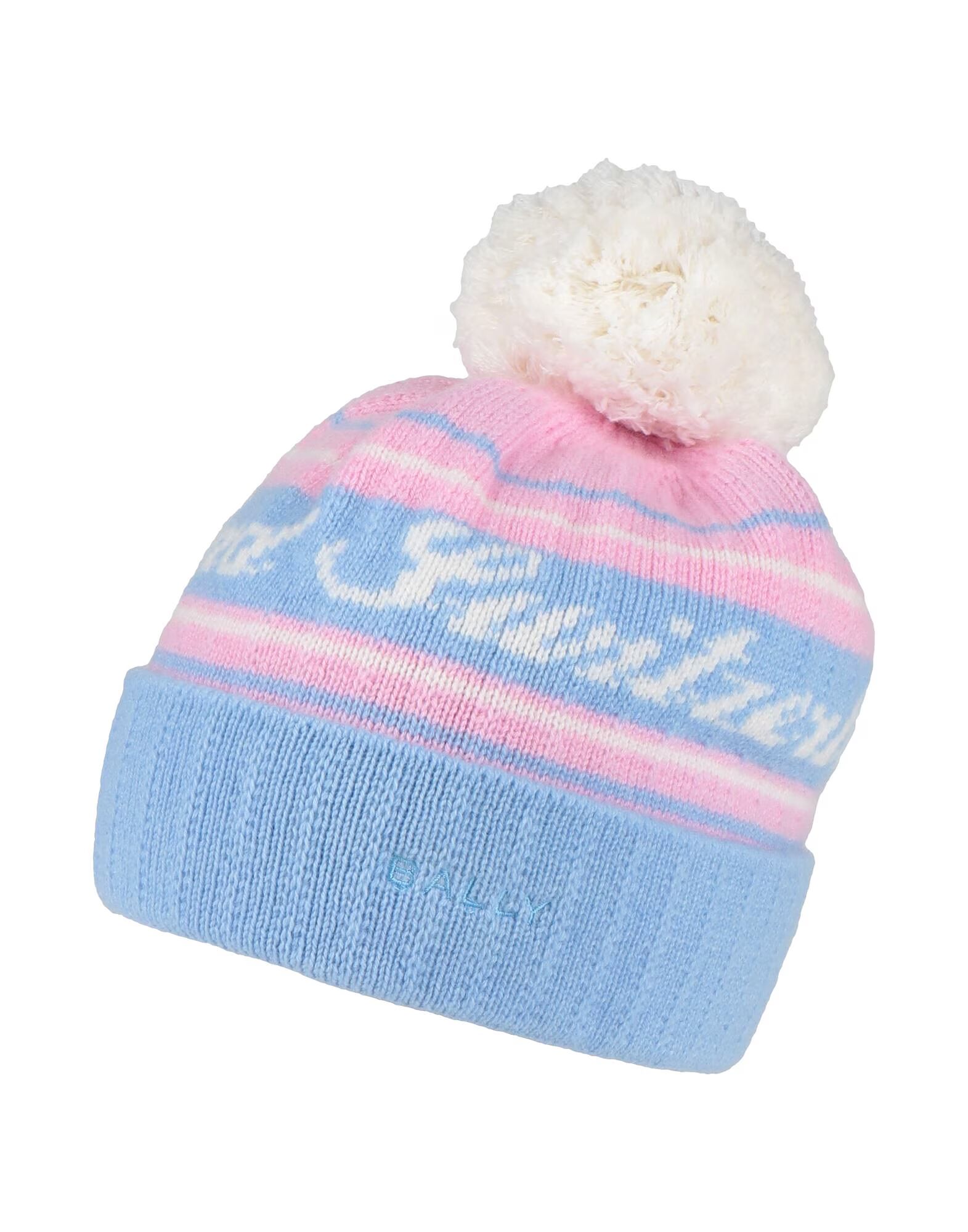 

Шапка Bally, светло-голубой