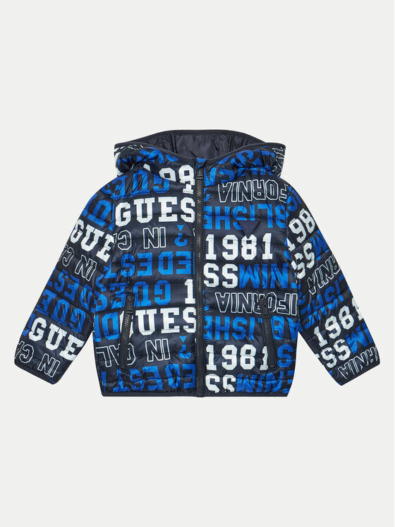 

Пуховик regular fit Guess, мультиколор