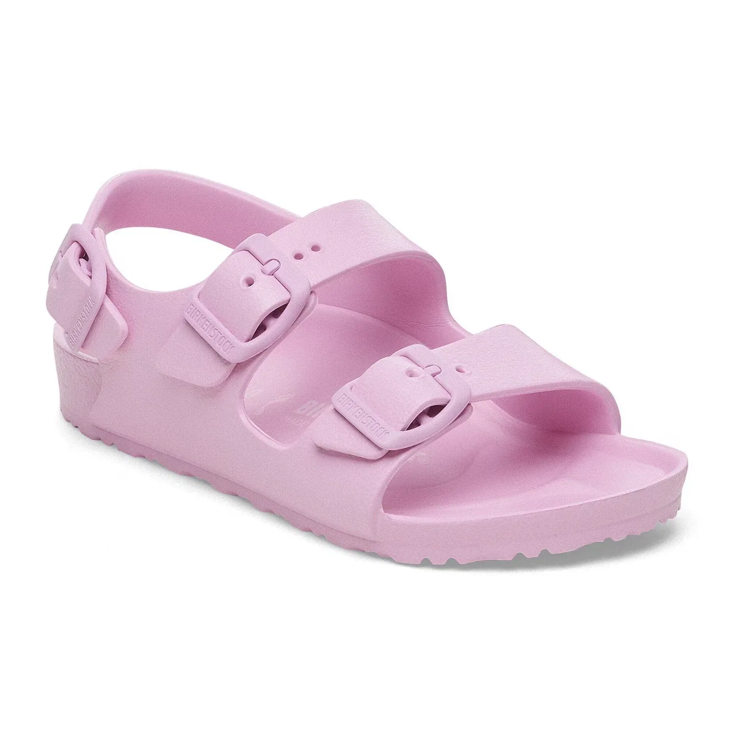 Сандалии Birkenstock Milano 1029544, розовые, с регулируемым ремешком из ЭВА, модель HAWK504 — фото 2
