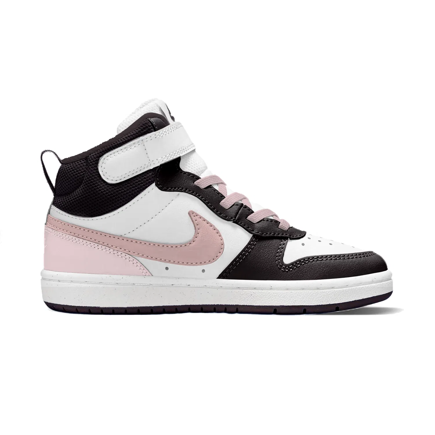 Детские кроссовки для скейтбординга Nike Court Borough 2 Mid Top розовые — фото 3