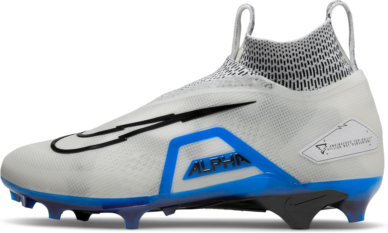 

Футбольные бутсы для мужчин Nike Alpha Menace Elite 3 белые/серый Парткл/опти желтый/черный