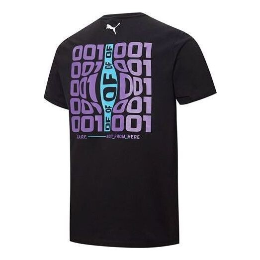 

Футболка x lamelo ball warp drive graphic tee 'black' Puma, черный