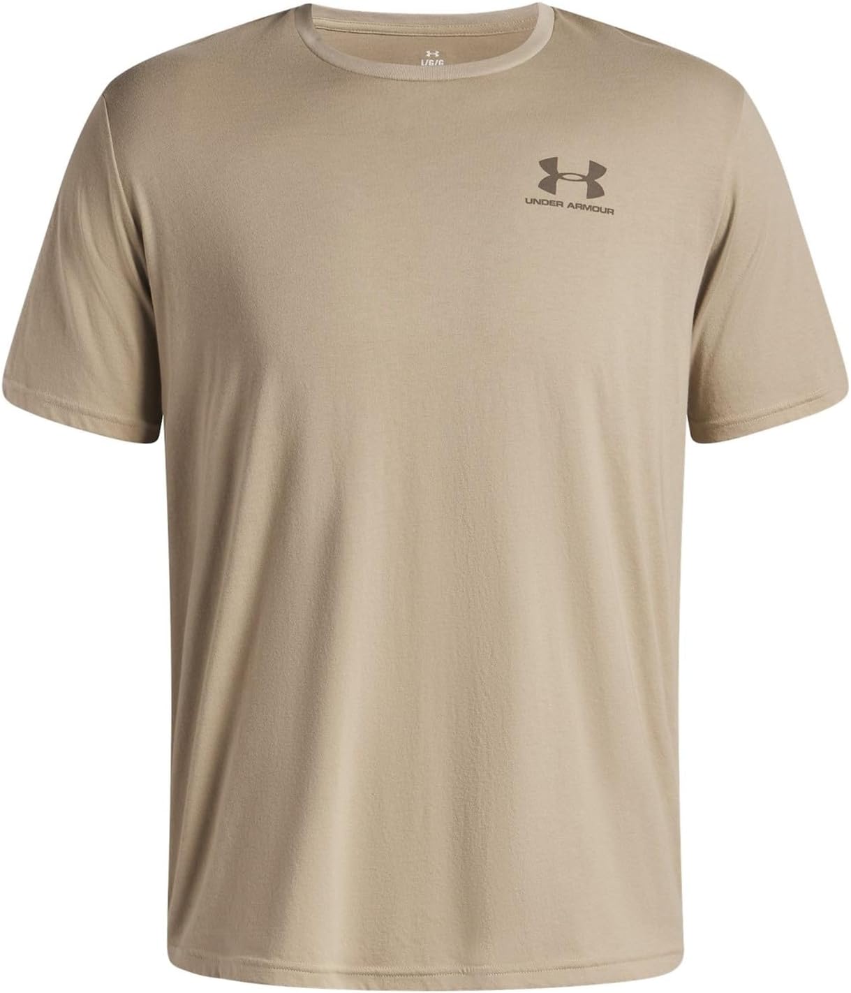 

Мужская спортивная футболка Under Armour с коротким рукавом на левую грудь, (302) City Khaki/Taupe Dusk, Коричневый, Мужская спортивная футболка Under Armour с коротким рукавом на левую грудь, (302) City Khaki/Taupe Dusk