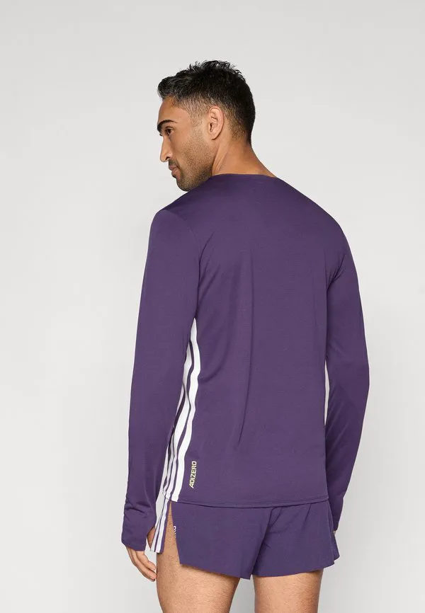 Футболка adizero с длинными рукавами Adidas Performance, Aurora Plum — фото 3