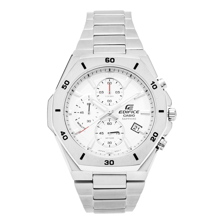 

Часы Men's CASIO EDIFICE Sports 100m Waterproof Stainless Steel Strap Watch Mens
