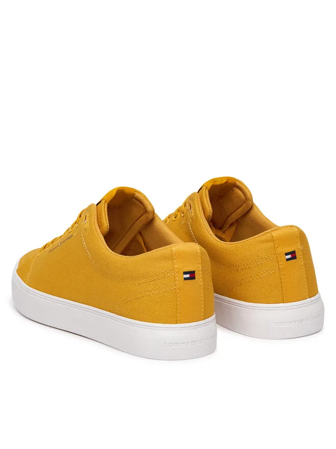 Tommy Hilfiger Кроссовки Harlem Core II CVS FM0FM05817 из желтой ткани — фото 3