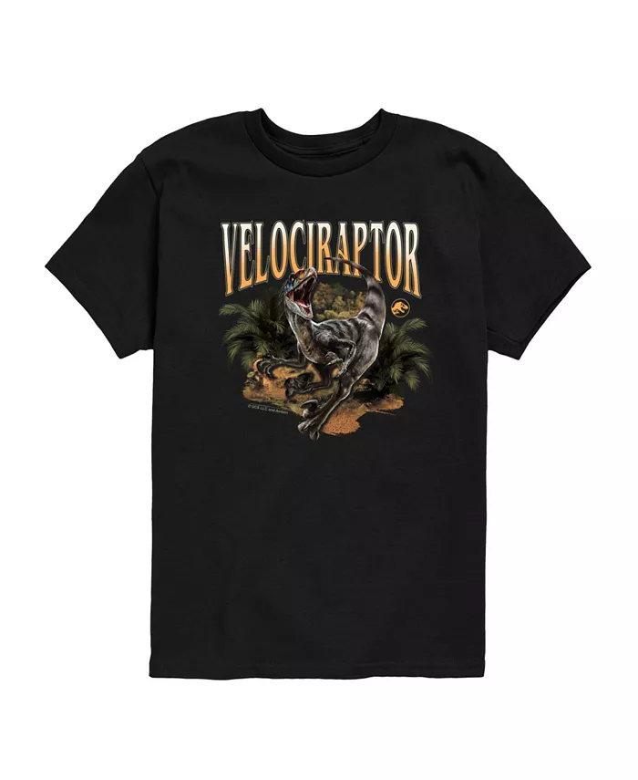

Футболка Big Boys Live Action Velociraptor Jurassic Park, черный
