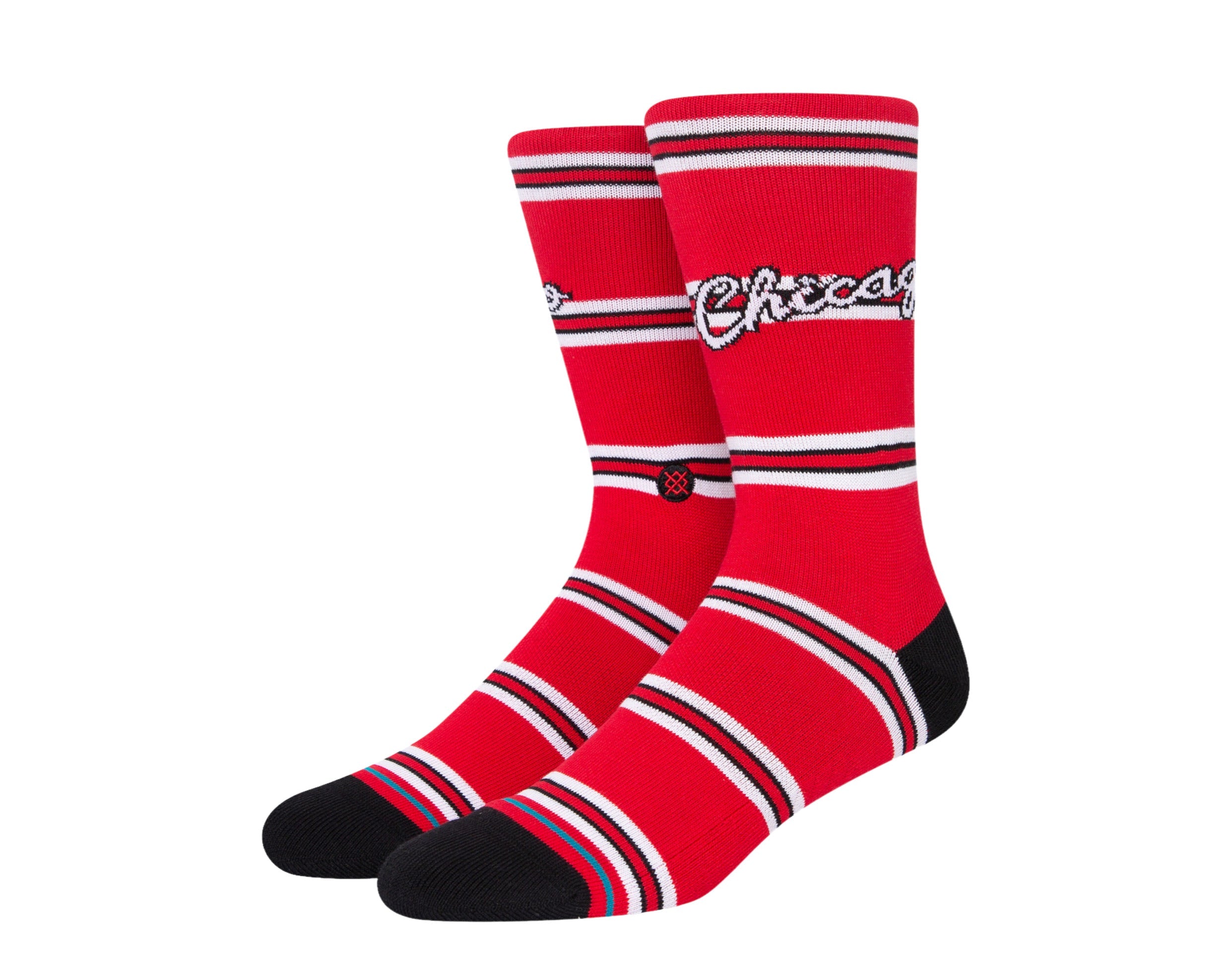 

Носки Stance x NBA Classic Chicago Bulls Crew красные/сзади A555C22CBL-RED
