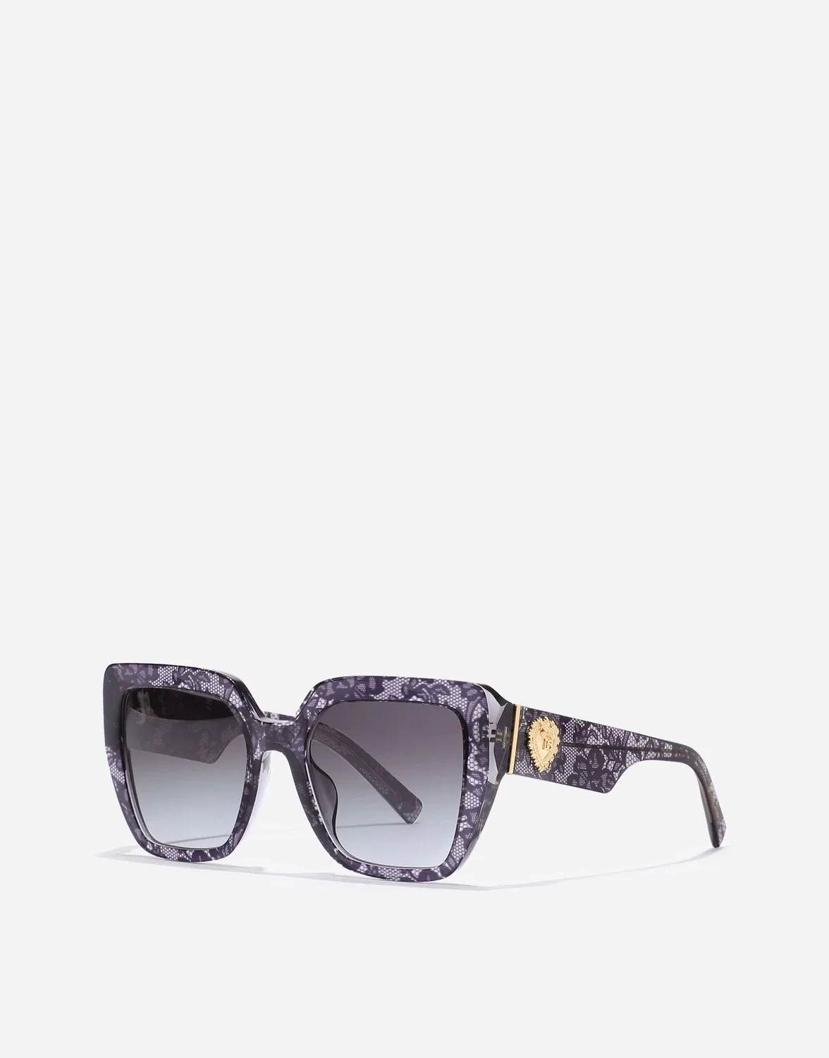Солнцезащитные очки Devotion DOLCE & GABBANA, фиолетовый — фото 2
