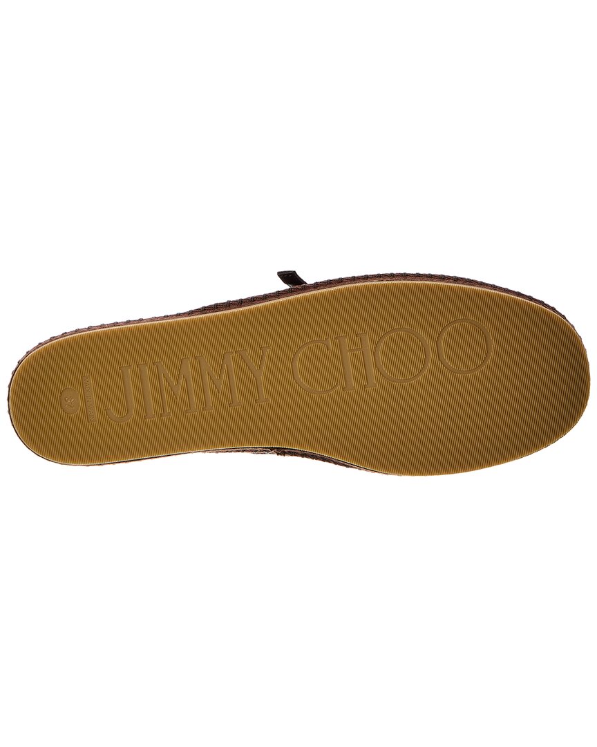 Jimmy Choo Amiee Замшевые туфли-лодочки, коричневый — фото 4