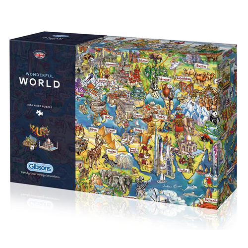 

Пазлы Wonderful World Puzzle