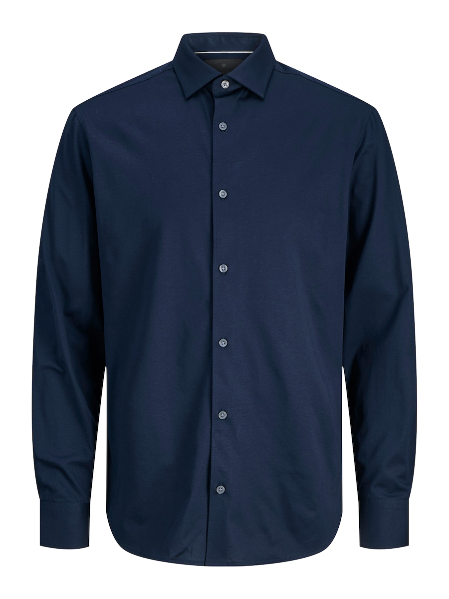 

Рубашка на пуговицах классического кроя Jack & Jones Premium JPRBLABRIXHAM, темно-синий