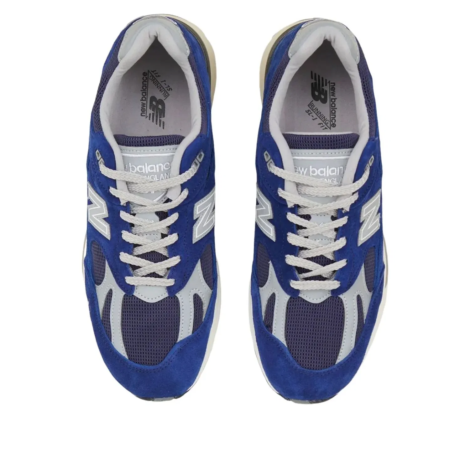 Кроссовки New Balance 991v2 'Limoges' U991VB2, синий — фото 3