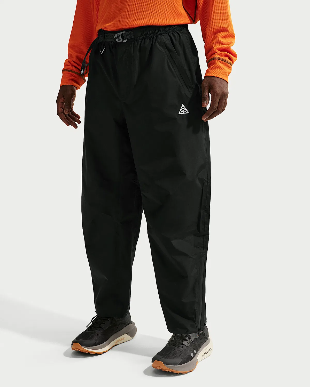 Штаны Nike ACG Storm-FIT ADV Rain "Morpho", Black/Summit White — фото 2