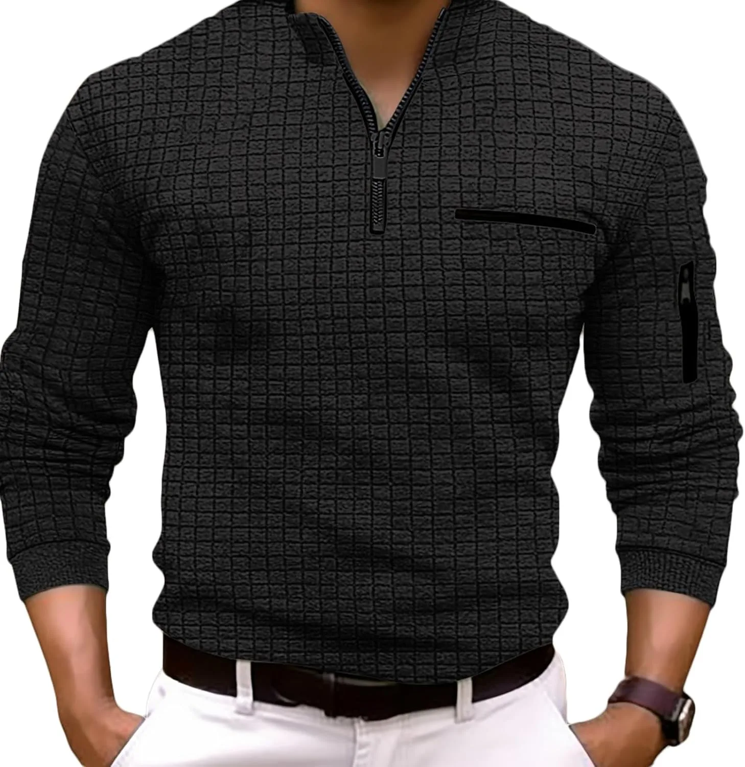 

Футболка Big and Tall для мужчин, Slim Fit, с длинным рукавом Uillui