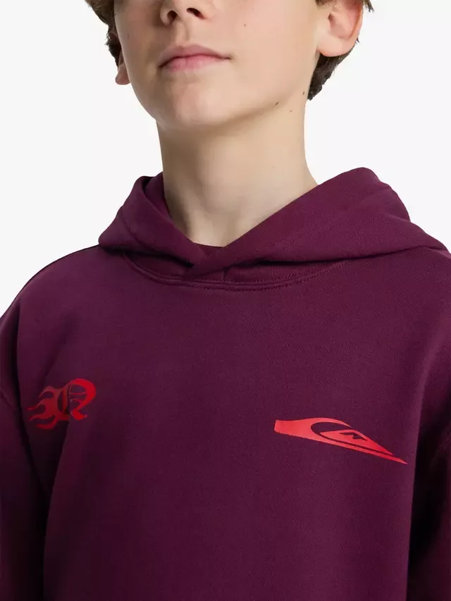 Детская толстовка Mercury Trident, фиолетовый цвет Quiksilver — фото 4