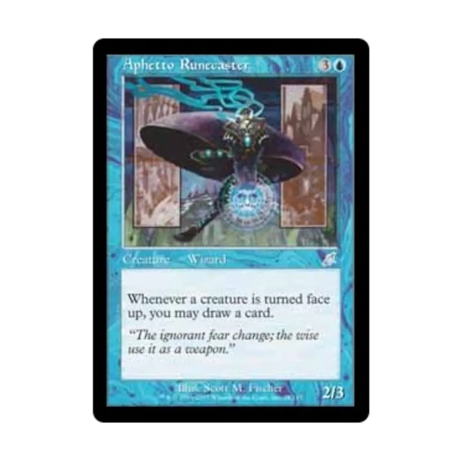 

CCG Афетто Рунный заклинатель (U), MTG - Scourge