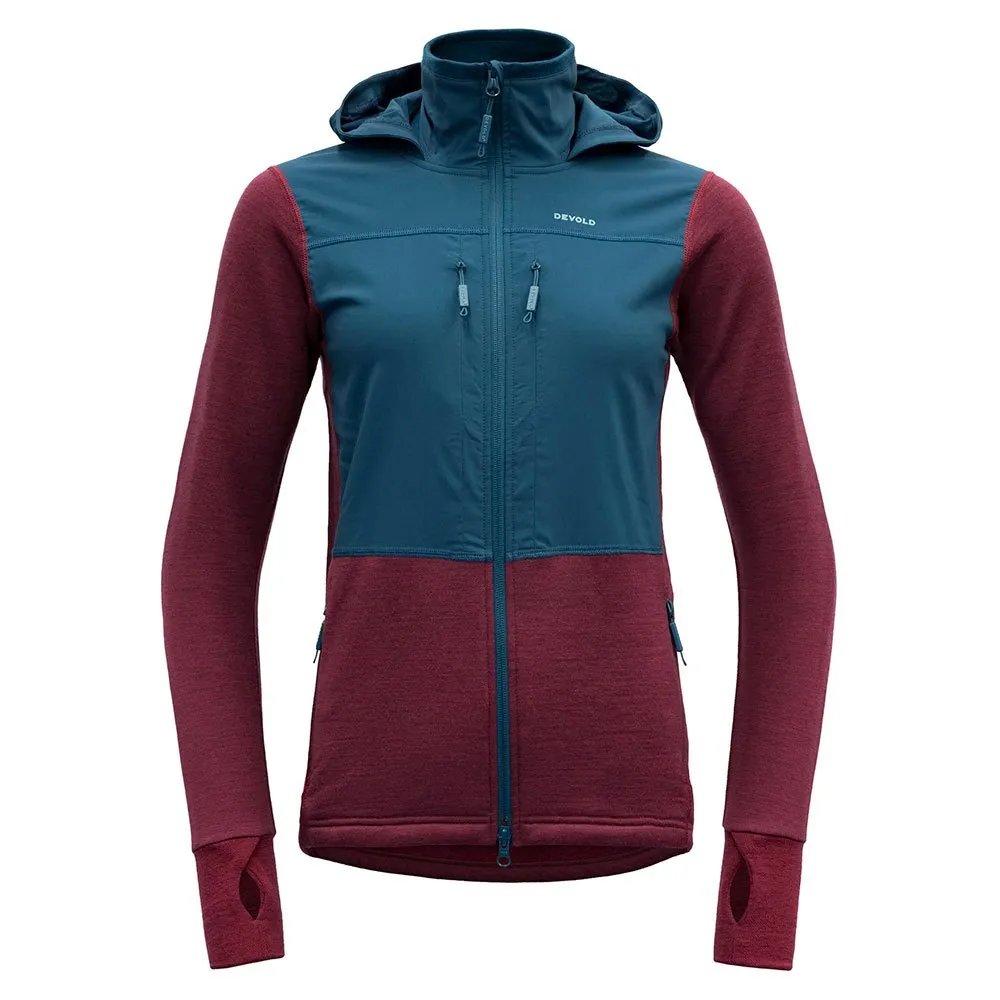 

Куртка DEVOLD OF NORWAY Herøy Hybrid Merino, фиолетовый