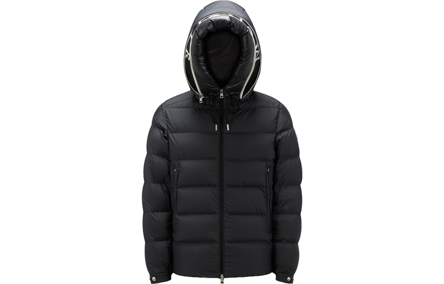

Пуховик мужской черный Moncler