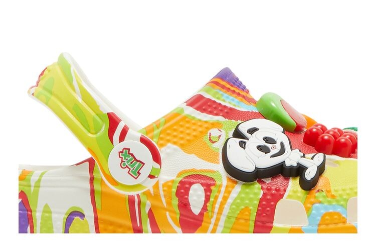 Кроссовки Crocs Trix x Classic Clog Toddler Rise N’ Style, разноцветный — фото 2