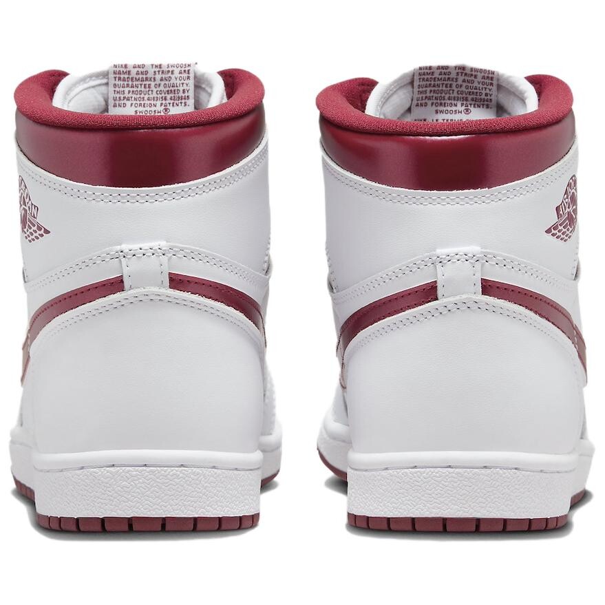 Кроссовки Vintage Jordan Air Jordan 1, красный/белый — фото 2