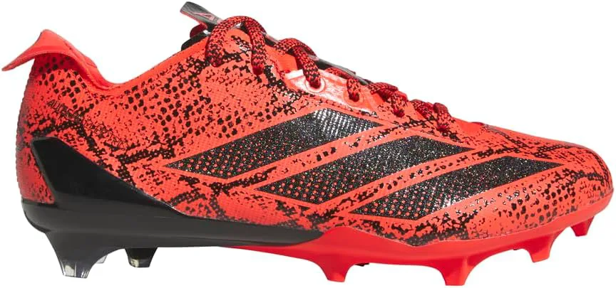 Мужские футбольные бутсы Adidas Originals Adizero Electric, ярко-красный/черный — фото 3