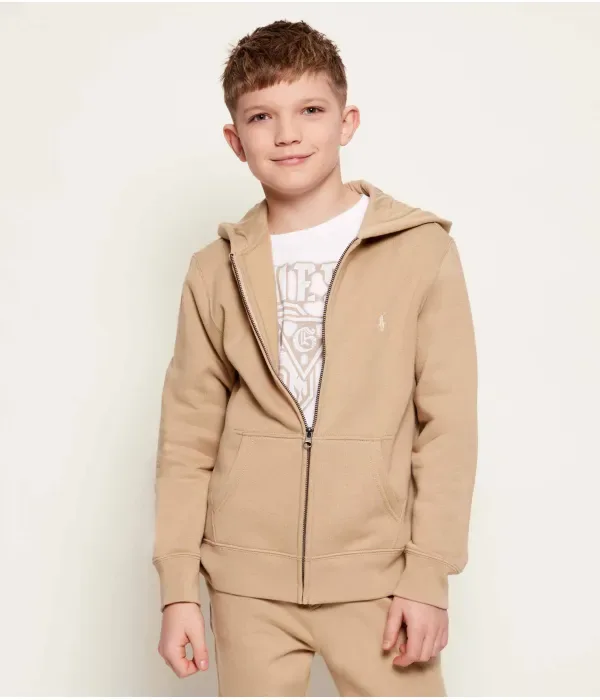 Сезонная толстовка regular fit Polo Ralph Lauren, бежевый