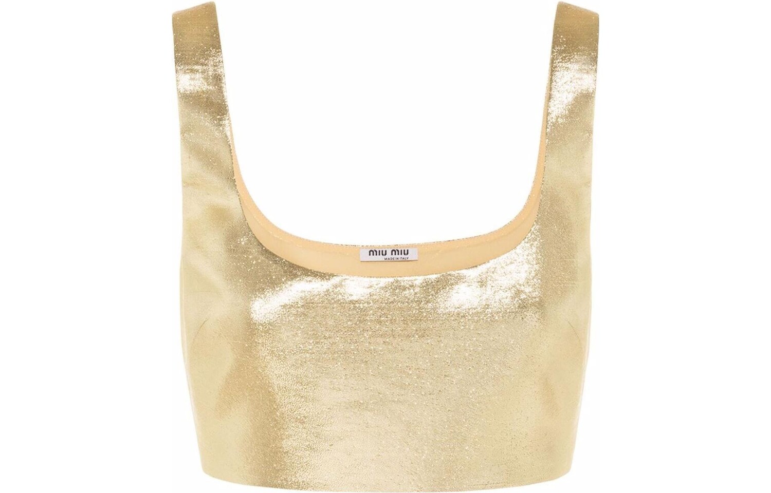 

Камзол женский золотой Miu Miu