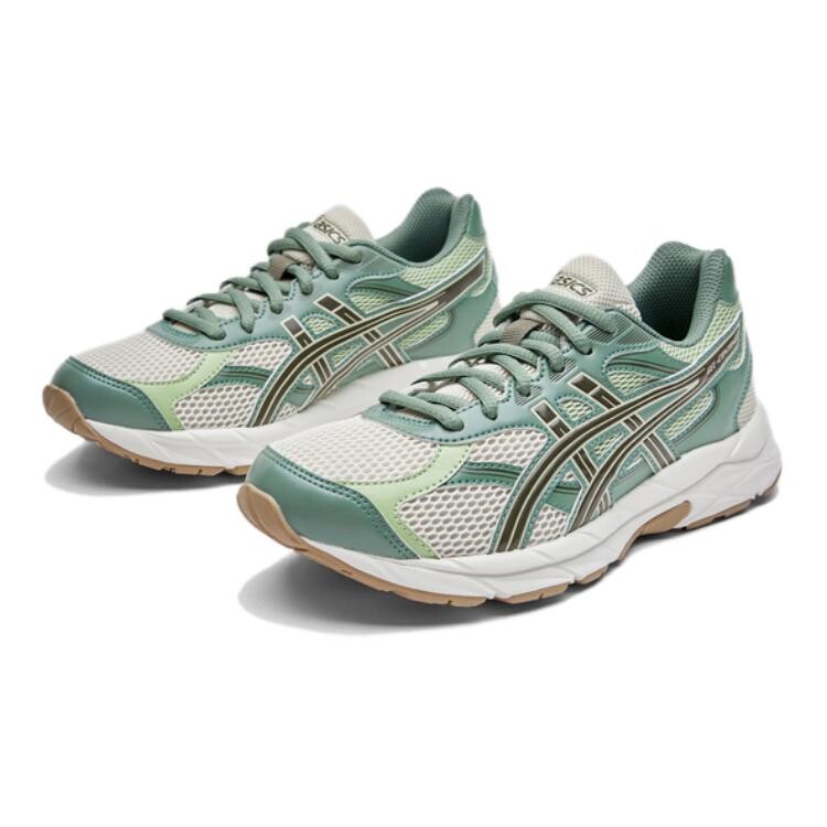 БЕГ ДЕТИ Кроссовки детские Детские низкие зеленые Asics, зеленый — фото 2
