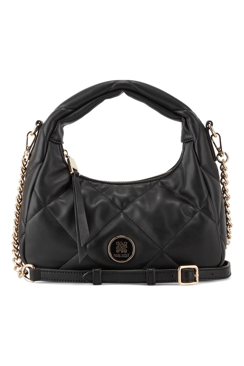 

Сумка на плечо из экокожи с логотипом Nine West, черный