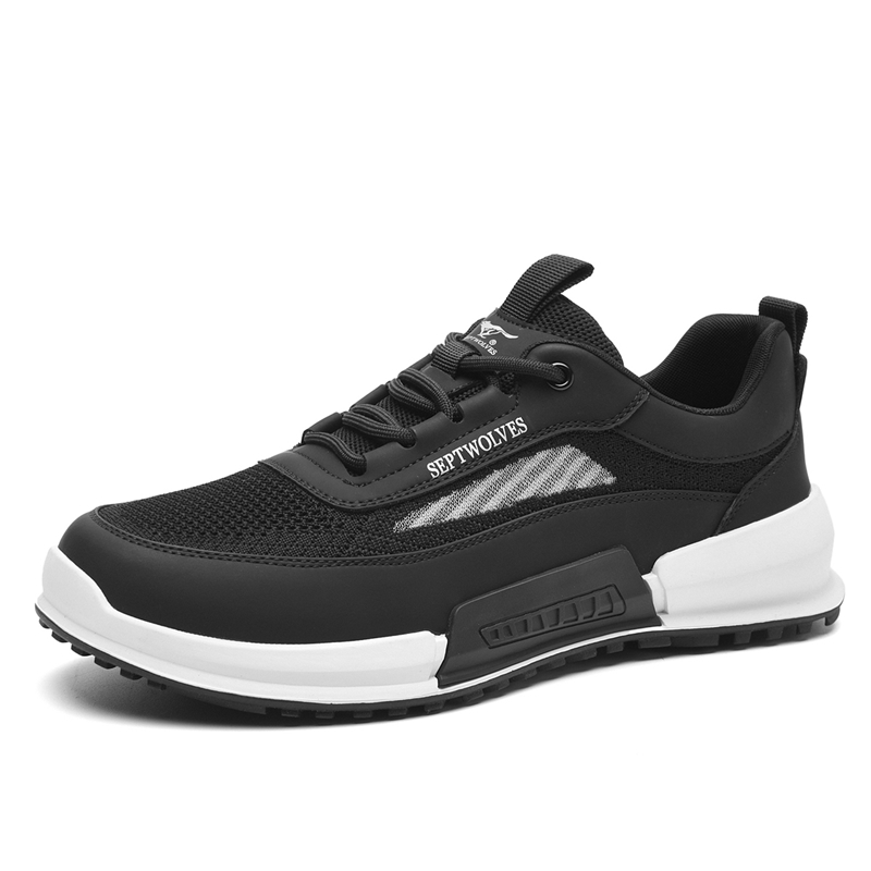 

Низкие повседневные туфли для мужчин SEPTWOLVES, Black (Standard Leather Shoe Size)