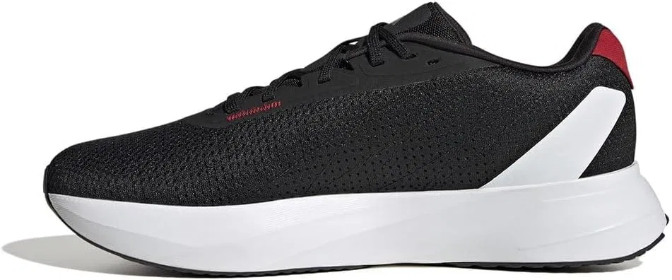 Мужские беговые кроссовки Adidas Duramo SL, Core Black Iron Met Better Scarlet — фото 4