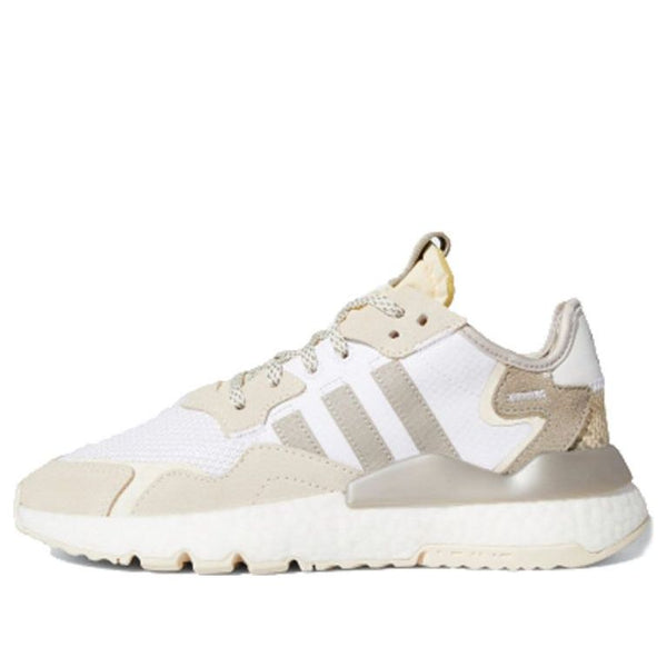 Кроссовки оригинальные nite jogger Adidas, белый