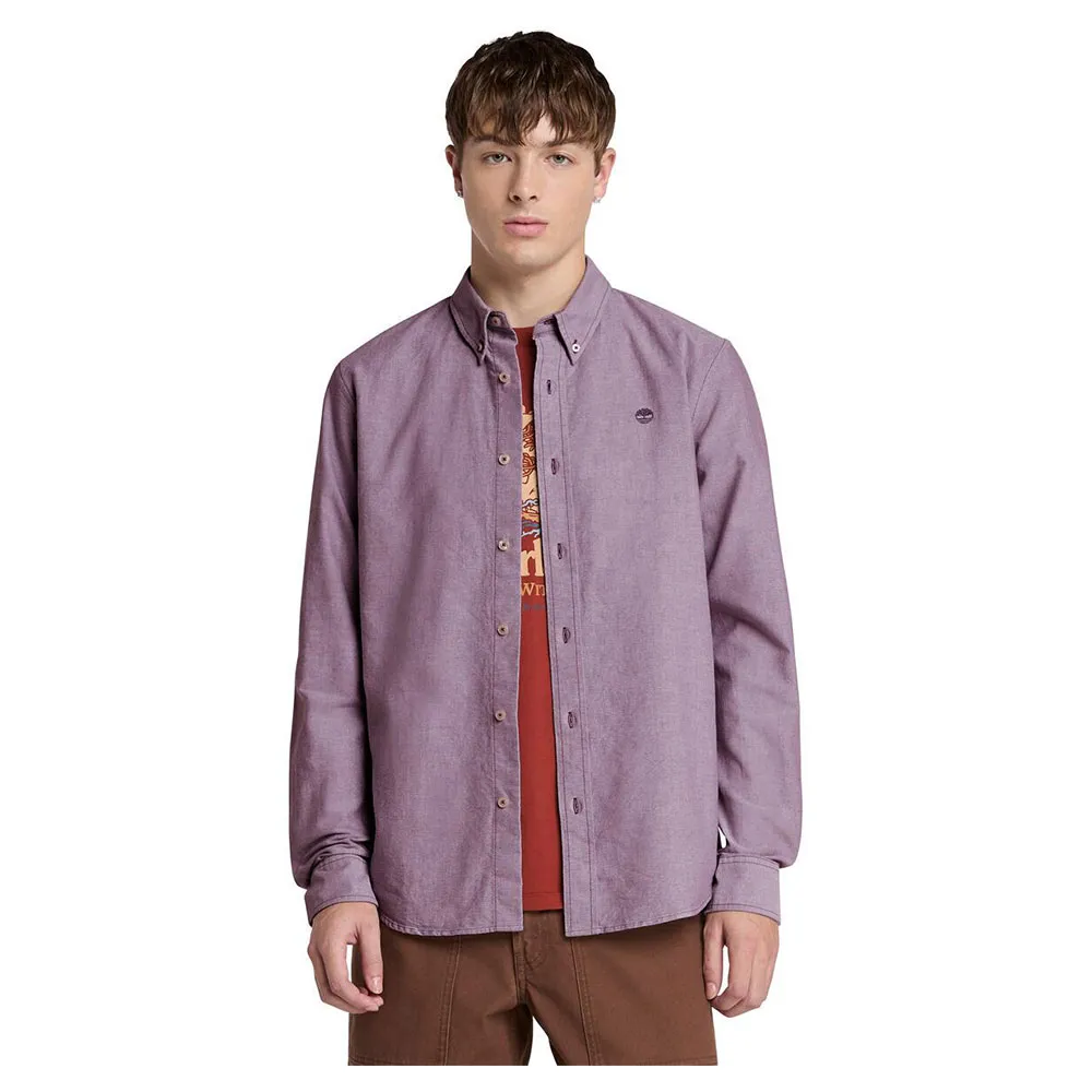 

Рубашка Timberland Oxford, фиолетовый