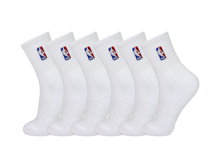 

Мужские носки NBA до середины икры, 6 двойных (красных)