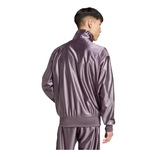 Спортивная куртка Adidas Firebird Metallic 'Grey Strata' — фото 2