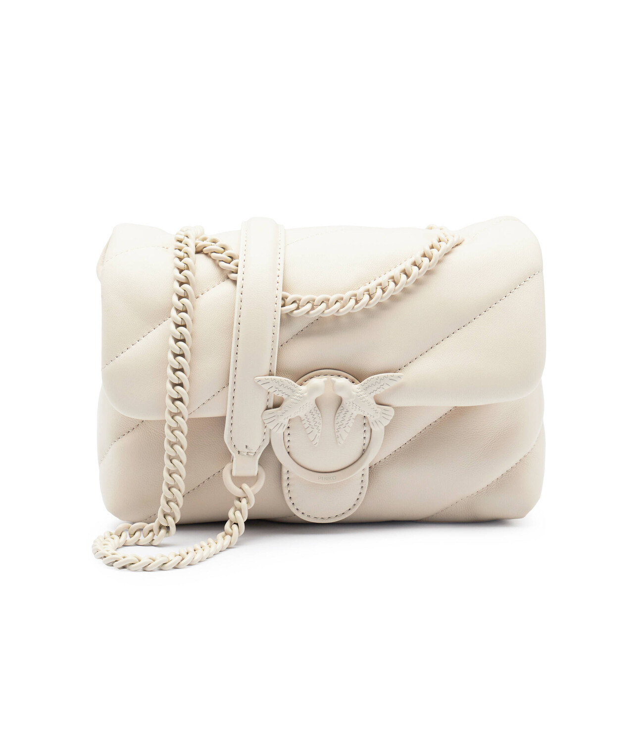 

Сумка через плечо Pinko LOVE PUFF MINI CL, экрю