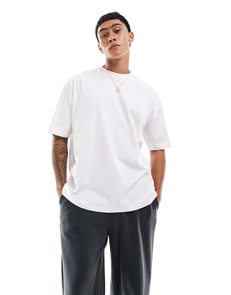 

ASOS DESIGN – Белая> Футболка оверсайз с принтом херувима на спине