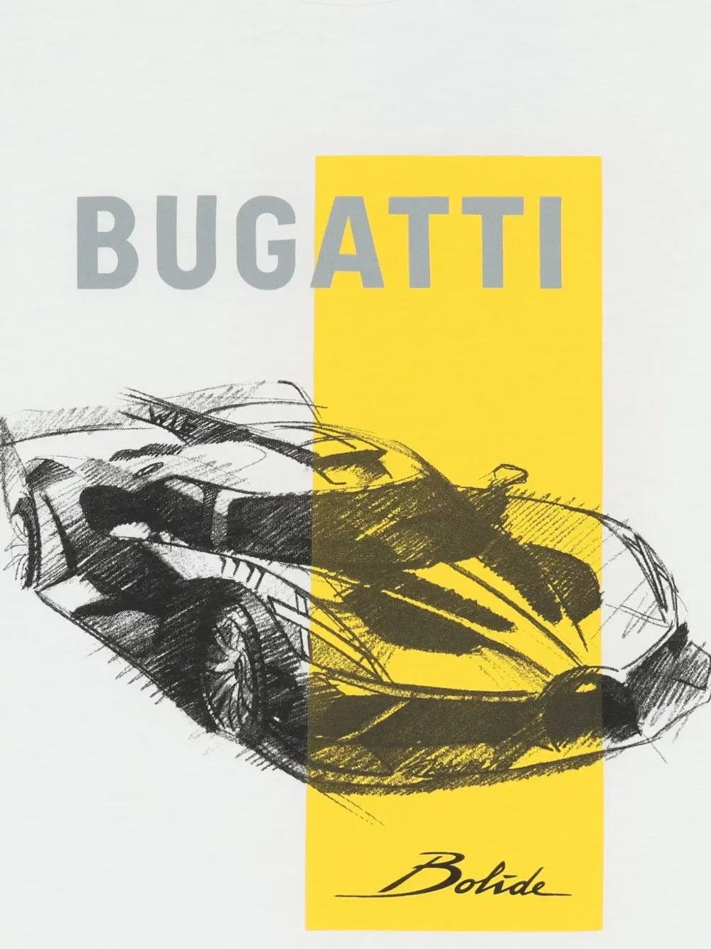 Футболка с графическим принтом Bugatti Kids, белый — фото 3