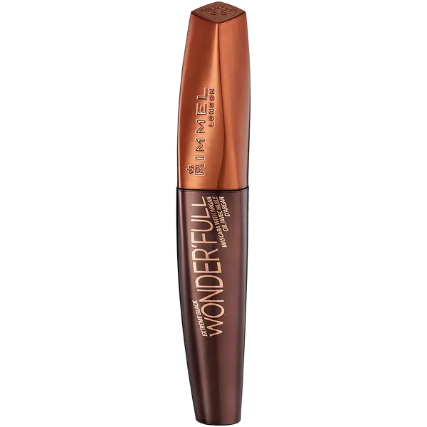 Питательная тушь для ресниц с аргановым маслом экстра-черная, 12 мл Rimmel Wonder'Full — фото 2