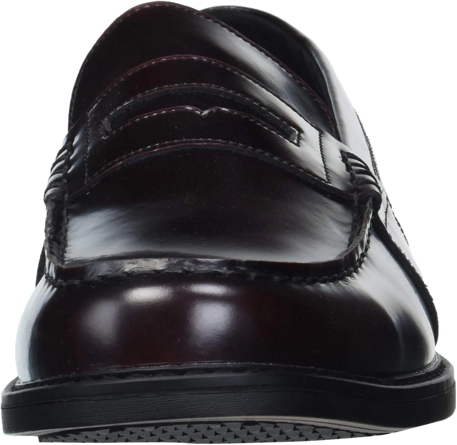 Nunn H85538-05 - Мужские лоферы Lincoln Penny Loafer Nunn Bush, Burgundy Polished — фото 2